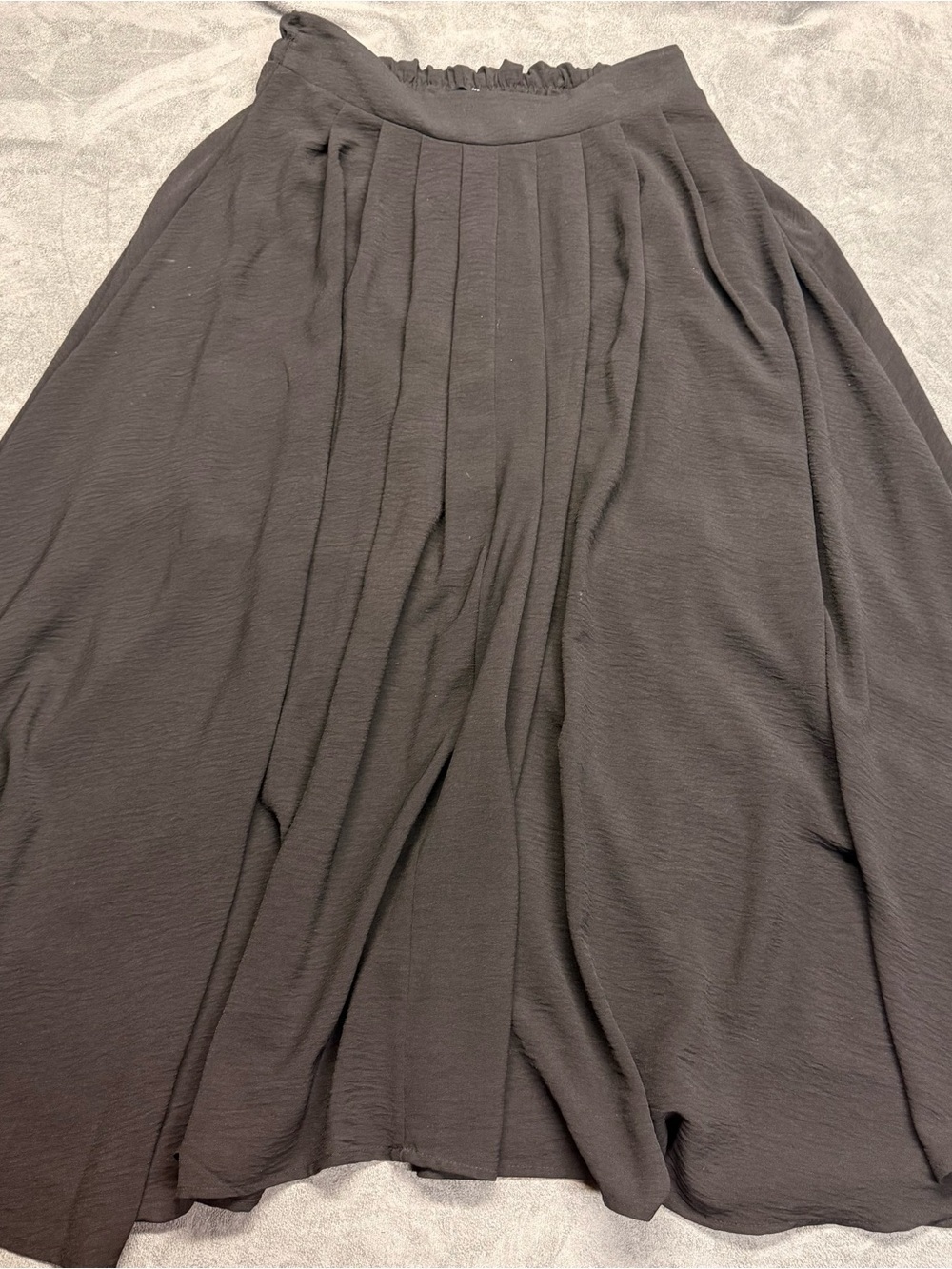 Blu Pepper Black Maxi Skirt